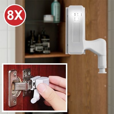 Led φώτα αισθητήρα μεντεσέδων (8 τεμ.) | HINGELED