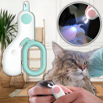 Ψαλίδι νυχιών για κατοικίδια με φως | PAWSOME