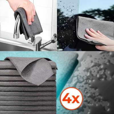 Πανί Microfiber (4 τεμ.) | MICROWIPE