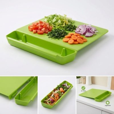 Επιφάνεια κοπής με αφαιρούμενο μπολ για προετοιμασία και υπολείμματα | CHOPPINATA